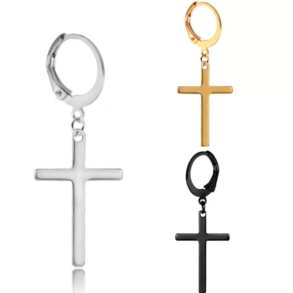New Fashion Cross Earrings 2021 Trend Hip Hop Rock New Earrings Trendy 2021 Grunge Korean Earring For Women Jewelry Wholesale
New Fashion Cross Earrings 2021 Trend Hip Hop Rock New Earrings Trendy 2021 Grunge Korean Earring For Women Jewelry Wholesale