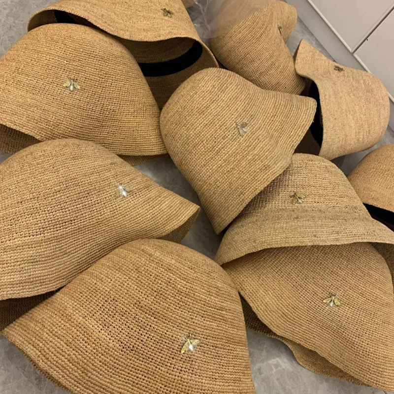 Raffia handmade fine raffia bee casual ladies bucket hat female fisherman hat tide sunscreen wild hand-woven basin hat
Raffia handmade fine raffia bee casual ladies bucket hat female fisherman hat tide sunscreen wild hand-woven basin hat