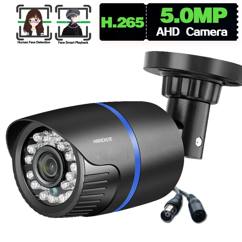 5MP Analog CCTV Camera Outdoor Street Waterproof AHD Bullet Security Camera 2MP Night Vision Video Surveillance Cam Black XMEYE
5MP Analog CCTV Camera Outdoor Street Waterproof AHD Bullet Security Camera 2MP Night Vision Video Surveillance Cam Black XMEYE