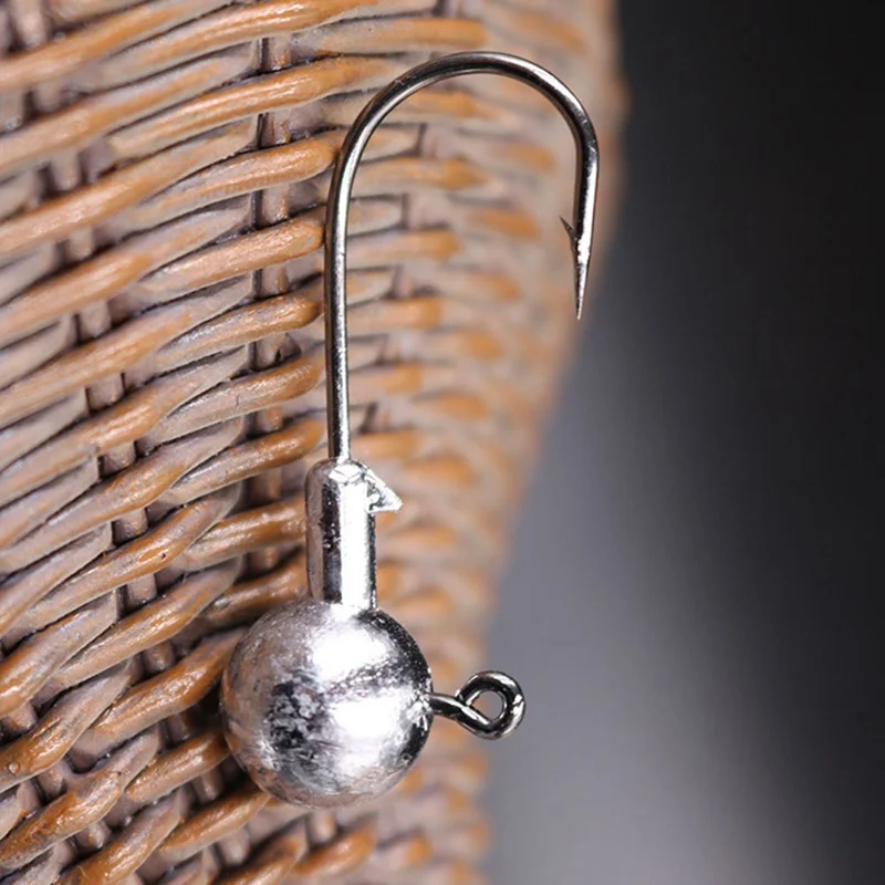 50Pcs 3.5g 5g 7g 10g 12g 14g Crank Jig Head Hook Fishing Hook Lead Head Jig Lure Hard Bait Soft Worm Jig Hook For Fishing
50Pcs 3.5g 5g 7g 10g 12g 14g Crank Jig Head Hook Fishing Hook Lead Head Jig Lure Hard Bait Soft Worm Jig Hook For Fishing