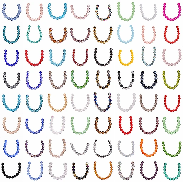 100/500PCS Crafts Crystal beads Bicone Beads Glass Beads 4mm Loose Spacer Beads for Jewelry Making Finding DIY Bracelet Necklace
100/500PCS Crafts Crystal beads Bicone Beads Glass Beads 4mm Loose Spacer Beads for Jewelry Making Finding DIY Bracelet Necklace
