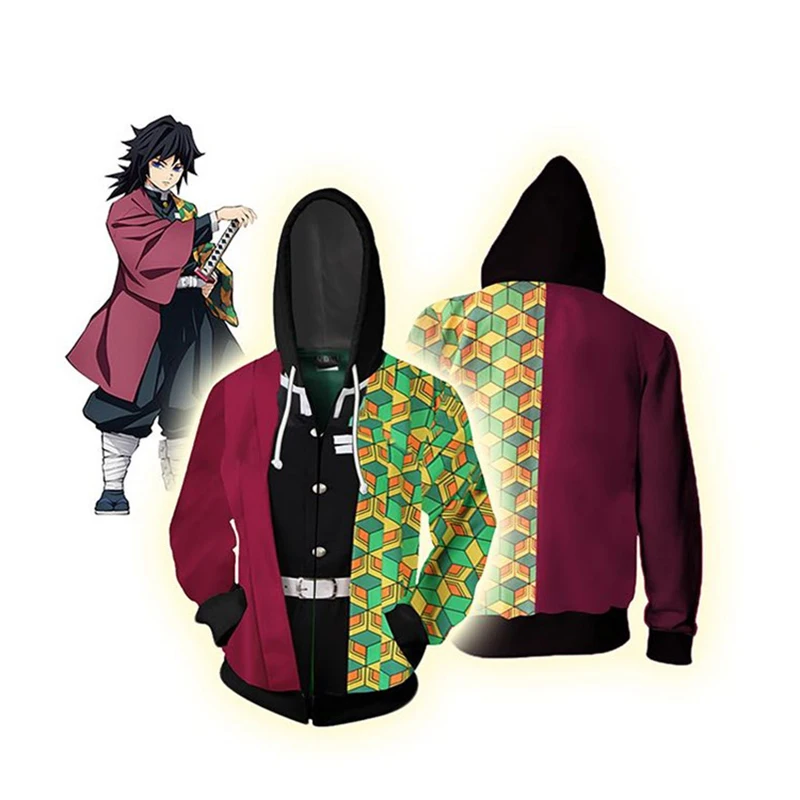 Демон убийца: Kimetsu no Yaiba Косплей Костюм демон кимоно Kamado Nezuko розовое пальто Tomioka Giyuu