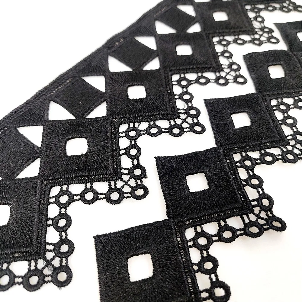 5/7 cm Width Cube Design Embroidered Lace Accessories Sewing for Clothing Dress Wedding Trimmings Lace Fabric Webbing 1 Yard
5/7 cm Width Cube Design Embroidered Lace Accessories Sewing for Clothing Dress Wedding Trimmings Lace Fabric Webbing 1 Yard