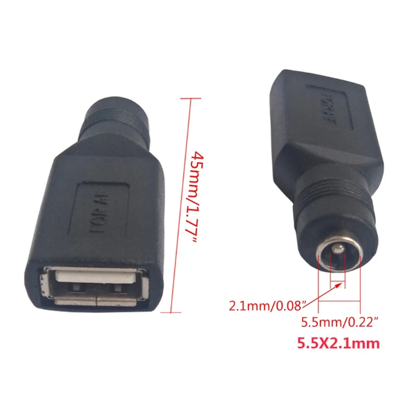 2Pcs Safe Computer Connector 1-36V USB Connector Universal DC Power Jack 5.5m X 2.1mm Charge Adapter Connector
2Pcs Safe Computer Connector 1-36V USB Connector Universal DC Power Jack 5.5m X 2.1mm Charge Adapter Connector