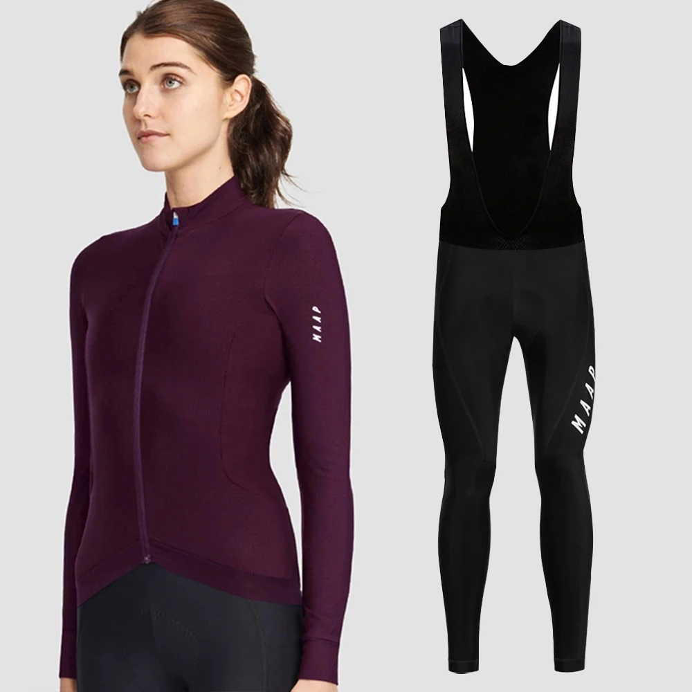 MAAP Spring/Autumn Cycling Jersey Set Women Race Cycling Clothing Long Sleeve Ropa Ciclismo Outdoor Riding Bike Uniform
MAAP Spring/Autumn Cycling Jersey Set Women Race Cycling Clothing Long Sleeve Ropa Ciclismo Outdoor Riding Bike Uniform