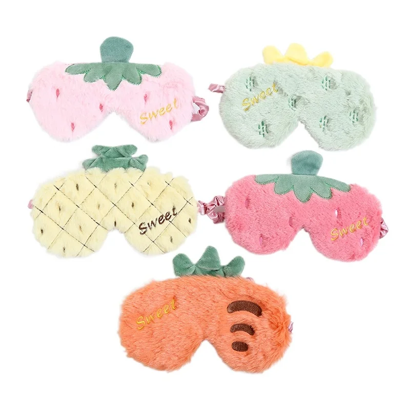Fruit plush block light to help sleep eye mask sleep mask girl sleep mask breathable eye mask to prevent eye bags travel mask
Fruit plush block light to help sleep eye mask sleep mask girl sleep mask breathable eye mask to prevent eye bags travel mask