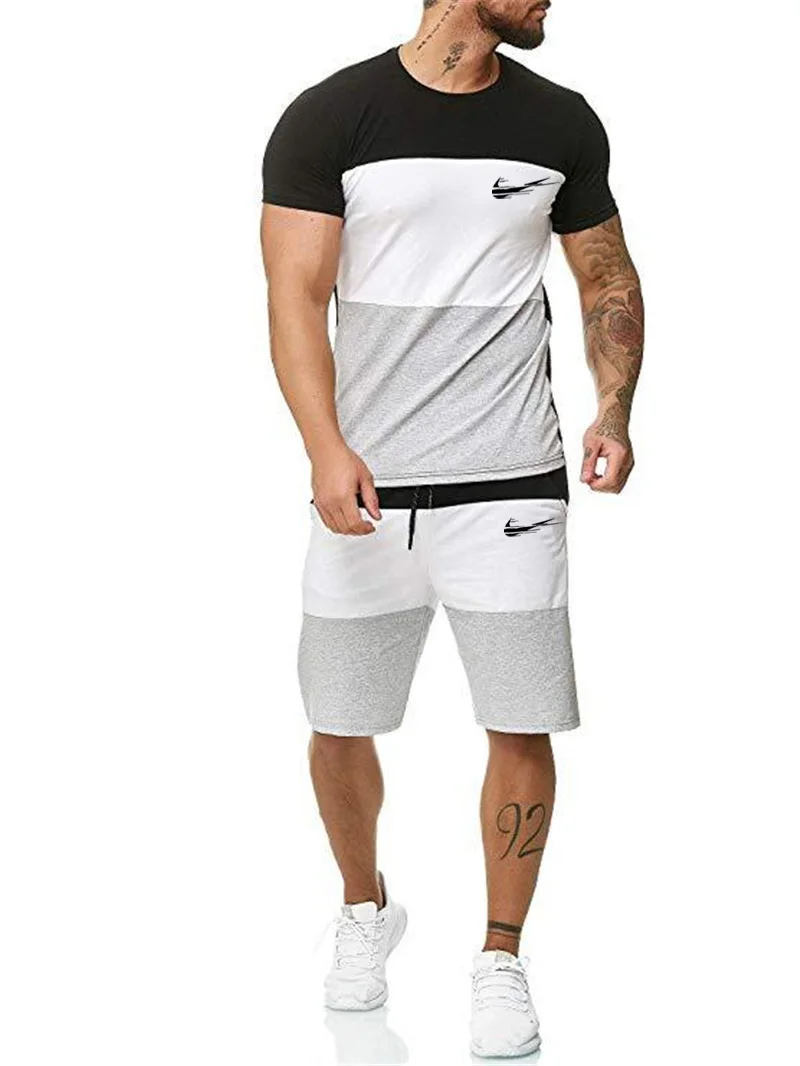 2021 Popular New Cotton Mens T-shirt + Sports Shorts Set Quick Dry Casual Running Suit Summer Short Sleeve Shorts 2 Pieces Set
2021 Popular New Cotton Mens T-shirt + Sports Shorts Set Quick Dry Casual Running Suit Summer Short Sleeve Shorts 2 Pieces Set
