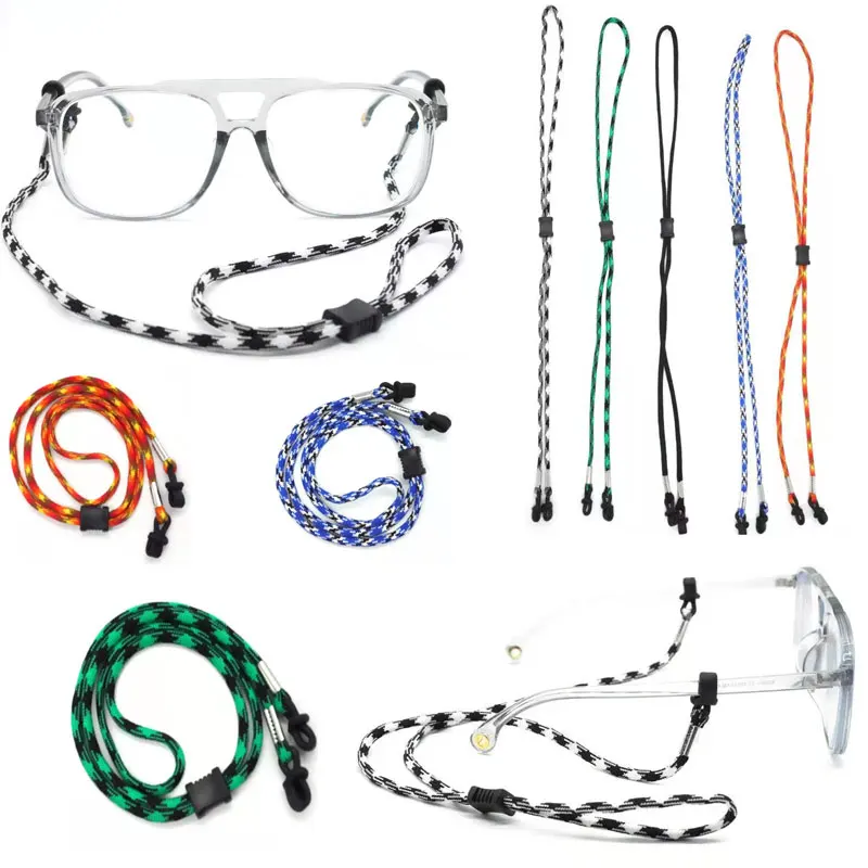 Sports sunglasses lanyard seven core umbrella rope multicolor mask lanyard non-slip hanging neck buckle adjustable gift
Sports sunglasses lanyard seven core umbrella rope multicolor mask lanyard non-slip hanging neck buckle adjustable gift