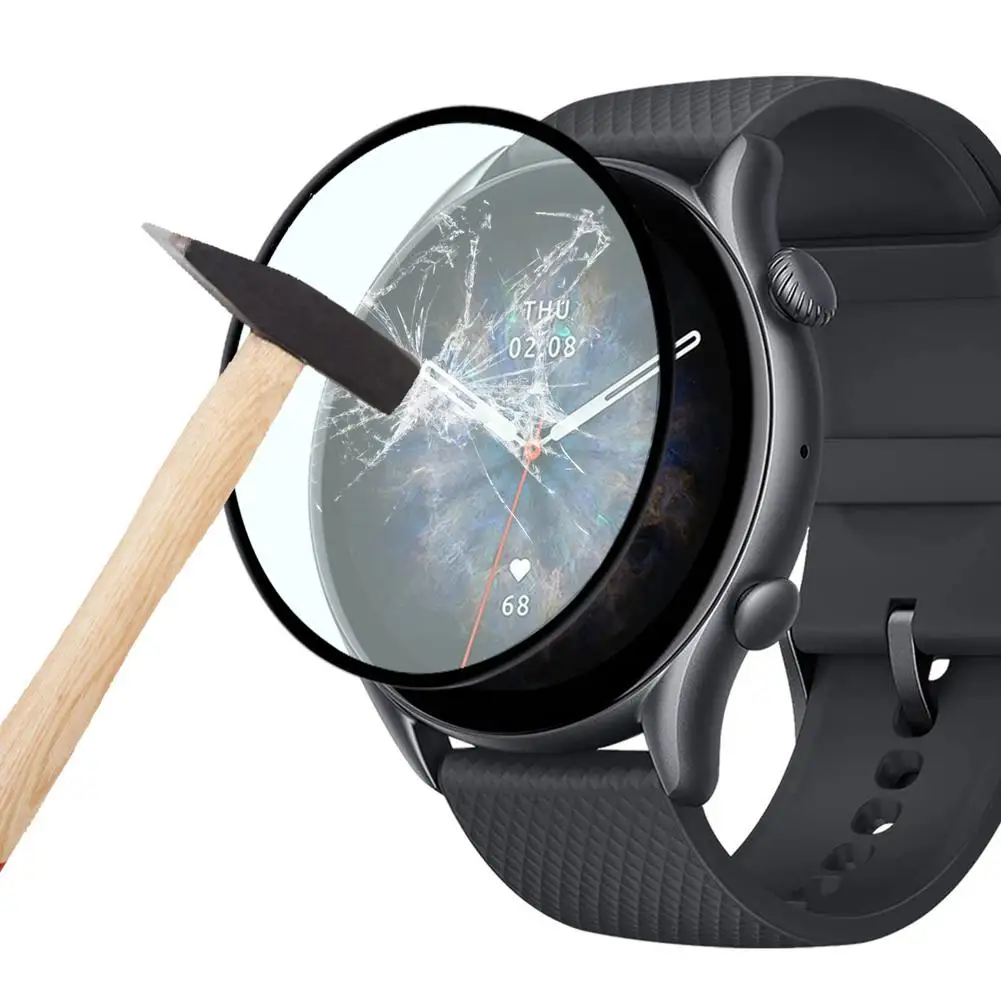 Screen Protector Film For Huami Amazfit GTR 3 GTR 3 Pro Waterproof 3D Coverage Screen Protector Cover Shell Touch-Friendly Cover
Screen Protector Film For Huami Amazfit GTR 3 GTR 3 Pro Waterproof 3D Coverage Screen Protector Cover Shell Touch-Friendly Cover