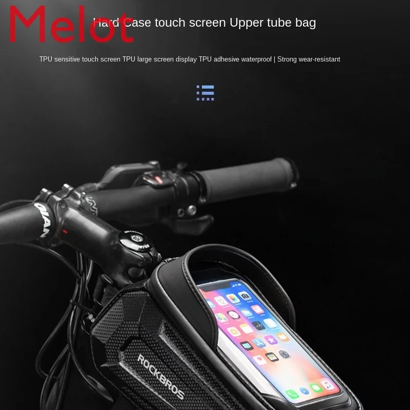 Hard Case Bicycle Bag Front Beam Bag Upper Tube Bicycle Bags Mobile Phone Bag Mountain Highway Vehicle Cycling Fitting Outdoor
Hard Case Bicycle Bag Front Beam Bag Upper Tube Bicycle Bags Mobile Phone Bag Mountain Highway Vehicle Cycling Fitting Outdoor