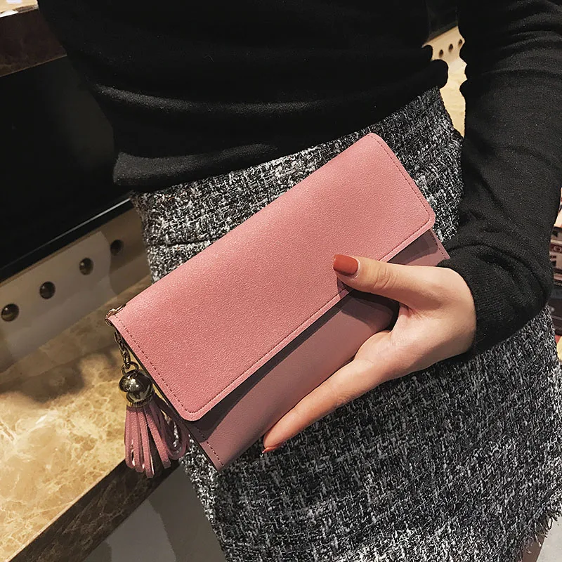 Woman Wallet Long Pu Leather Purse Women Wallet With Tassel Purse Girls Short Luxury Wallet Women Designer Brand Famous Clutch
Woman Wallet Long Pu Leather Purse Women Wallet With Tassel Purse Girls Short Luxury Wallet Women Designer Brand Famous Clutch