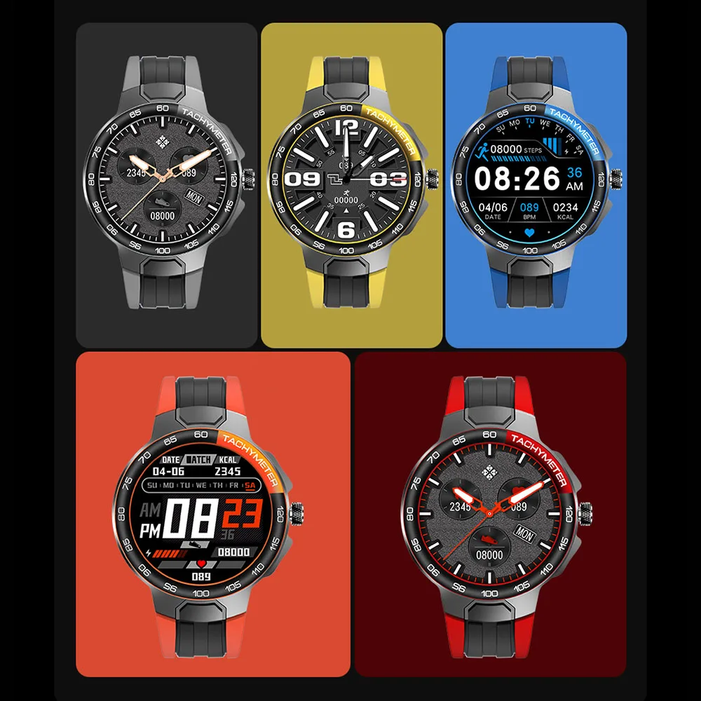 Smart Watch Men Women IP68 Waterproof Bluetooth 5.0 24 Exercise Modes Smartwatch E1-5 Heart Rate Monitoring for Android Iosr A
Smart Watch Men Women IP68 Waterproof Bluetooth 5.0 24 Exercise Modes Smartwatch E1-5 Heart Rate Monitoring for Android Iosr A