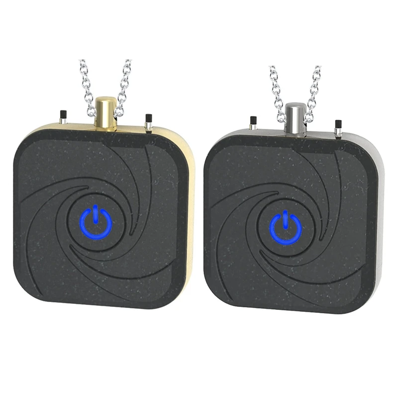 Air Purifier Personal Wearable Mini Portable 300MAh Battery Negative Ion Necklace Hanging Neck Air Purifier
Air Purifier Personal Wearable Mini Portable 300MAh Battery Negative Ion Necklace Hanging Neck Air Purifier