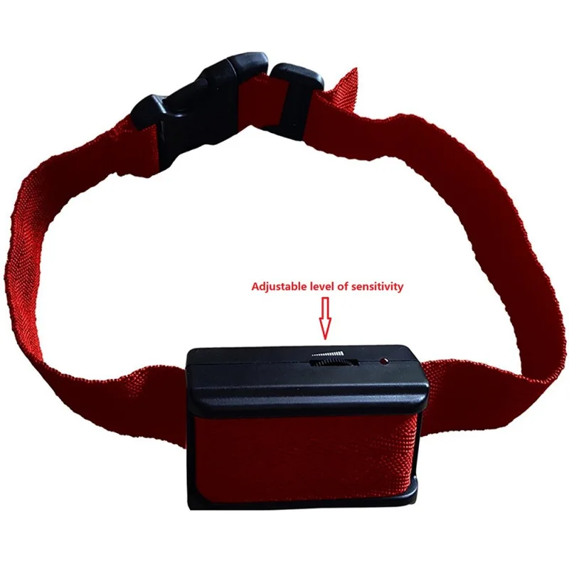Anti Barking Automatic Dog Training Device Collars Intelligent Vibration Sensor Red/Black Dog Trainings Equipment
Anti Barking Automatic Dog Training Device Collars Intelligent Vibration Sensor Red/Black Dog Trainings Equipment