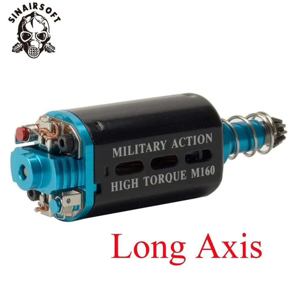 M160 High Twist Type High Torque High Speed Motor Long/Short Axis For AK M16/M4/MP5/G3/P90 AEG Airsoft Accessories
M160 High Twist Type High Torque High Speed Motor Long/Short Axis For AK M16/M4/MP5/G3/P90 AEG Airsoft Accessories