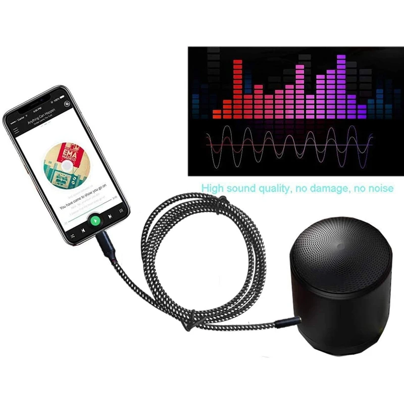 Headphones Aux Adapter,3.5Mm Headphones Car Stereo Aux Adapter Compatible for IPhone X/XS Max/8/8 Plus/7/7Plus
Headphones Aux Adapter,3.5Mm Headphones Car Stereo Aux Adapter Compatible for IPhone X/XS Max/8/8 Plus/7/7Plus