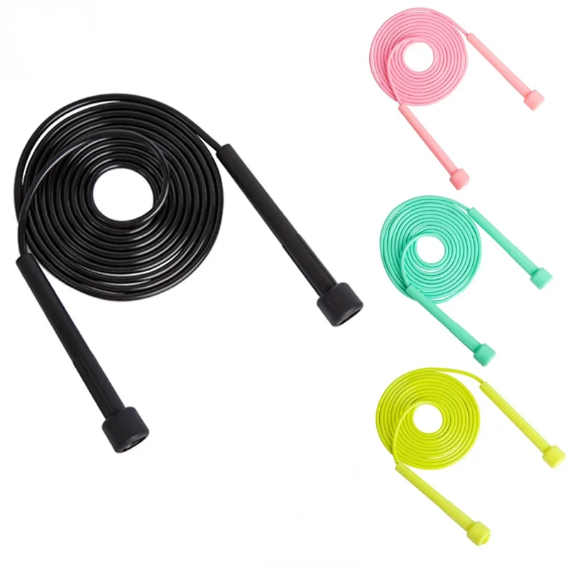 

280cm Jump Rope PVC Portable Fitness Equipment Exercise At Home Gym Jumping Rope Skipping Rope Workout Equipments Men Women