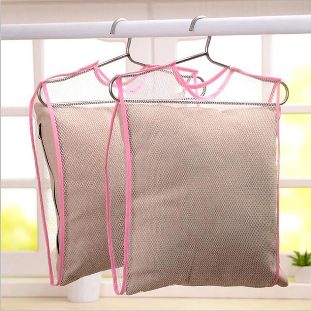 2pcs Net Mesh Bag Drying Pillow Hanger Laundry Rack Multifunction Pillow Drying Pillow Drying Net Storage Bag Organizers
2pcs Net Mesh Bag Drying Pillow Hanger Laundry Rack Multifunction Pillow Drying Pillow Drying Net Storage Bag Organizers