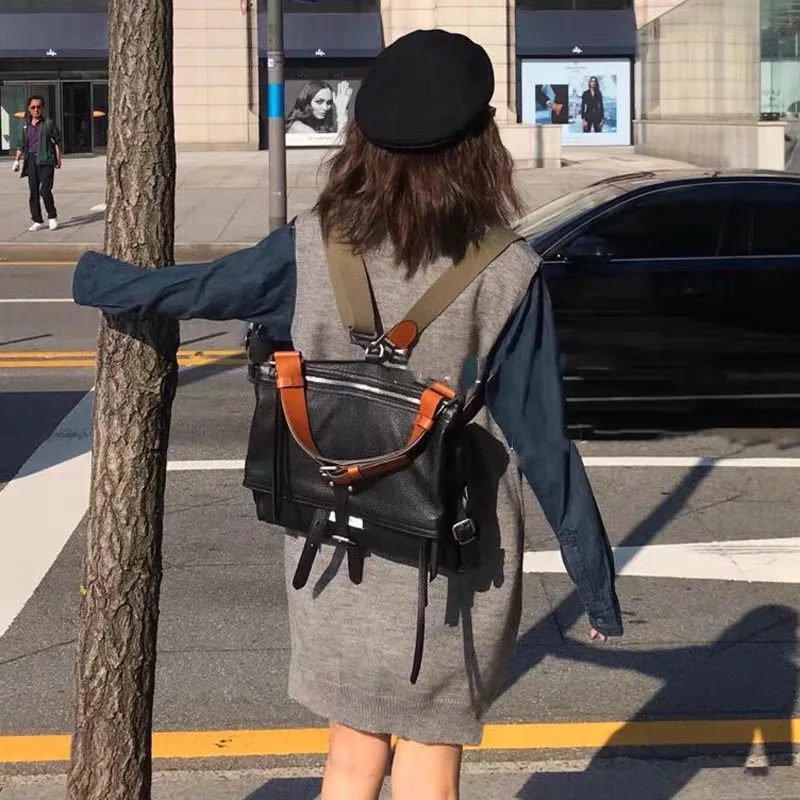 Four Ways To Recite! Designer Backpacks Women High Quality In 30cm Homemade Multifunctional Leather Women's Shoulder Bag
Four Ways To Recite! Designer Backpacks Women High Quality In 30cm Homemade Multifunctional Leather Women's Shoulder Bag