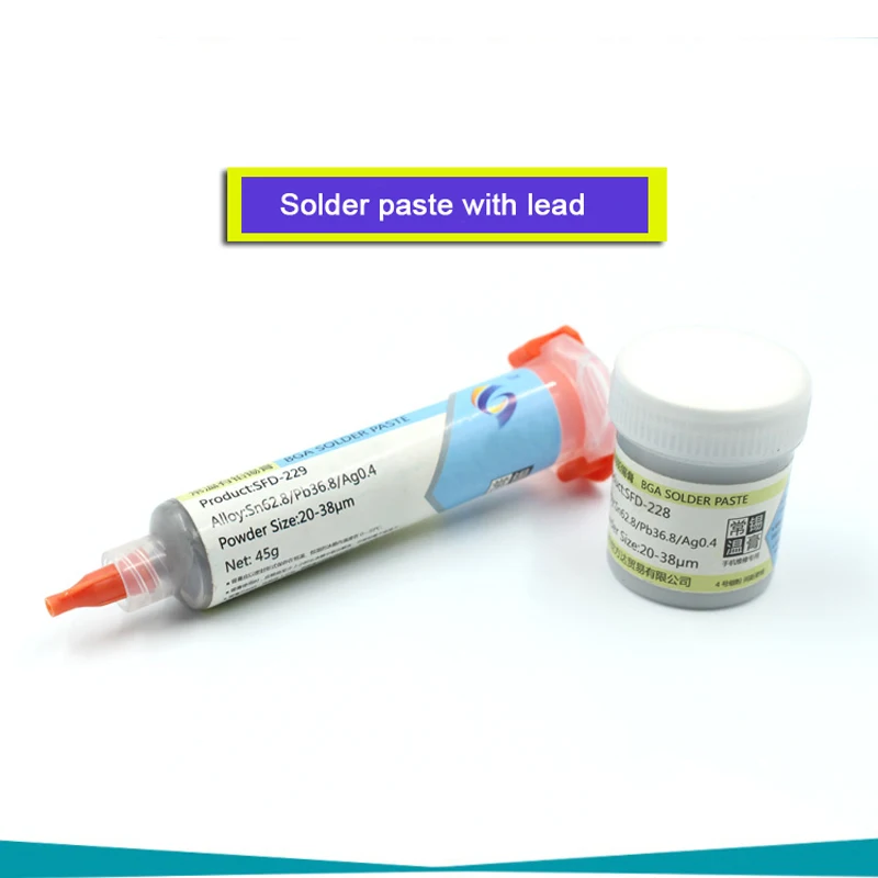 Паяльная паста средней температуры 183 без свинца 42 г BGA, оловянный крем для пайки, сварочные аксессуары Sn62.8/Ag0.4, Оловянная паяльная паста
Паяльная паста средней температуры 183 без свинца 42 г BGA, оловянный крем для пайки, сварочные аксессуары Sn62.8/Ag0.4, Оловянная паяльная паста
