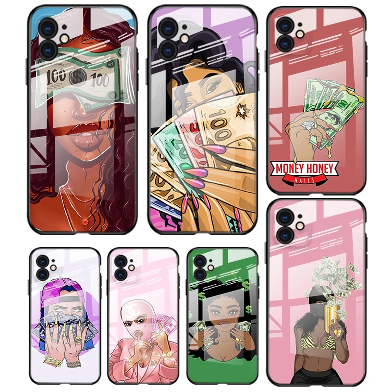 Tempered Glass Cover Afro Girls Black Women Art For Apple iPhone 12 11 8 7 6 6S XS XR SE X 2020 Pro Max Mini Plus Phone Case
Tempered Glass Cover Afro Girls Black Women Art For Apple iPhone 12 11 8 7 6 6S XS XR SE X 2020 Pro Max Mini Plus Phone Case