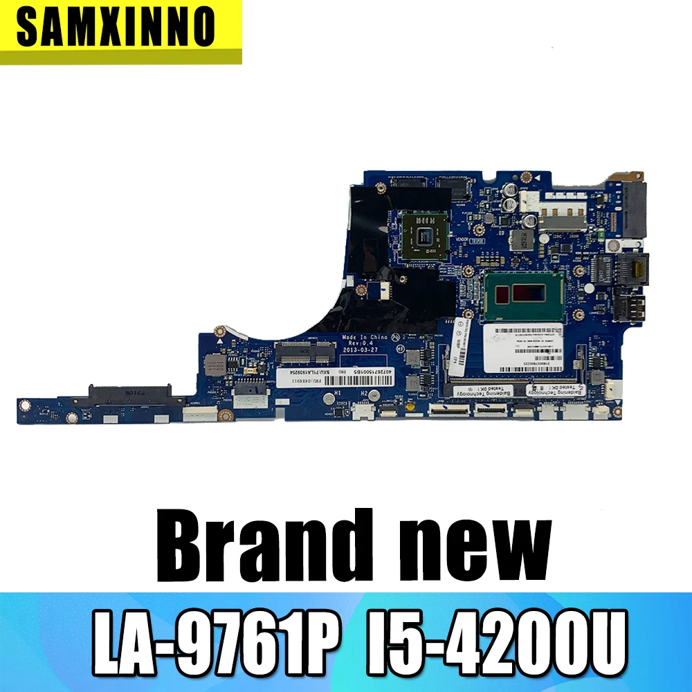 LA-9761P материнская плата для ноутбука Lenovo S3-S440 оригинальная материнская плата I5-4200U
LA-9761P материнская плата для ноутбука Lenovo S3-S440 оригинальная материнская плата I5-4200U