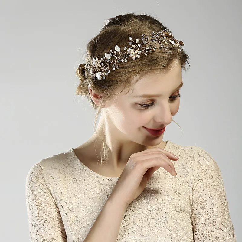 High-end Handwork Pearl Hairband Bridal Hair Wedding Dress Hair Accessories Hairbands Luxury Gift Headband Barrette Hair Sticks
High-end Handwork Pearl Hairband Bridal Hair Wedding Dress Hair Accessories Hairbands Luxury Gift Headband Barrette Hair Sticks