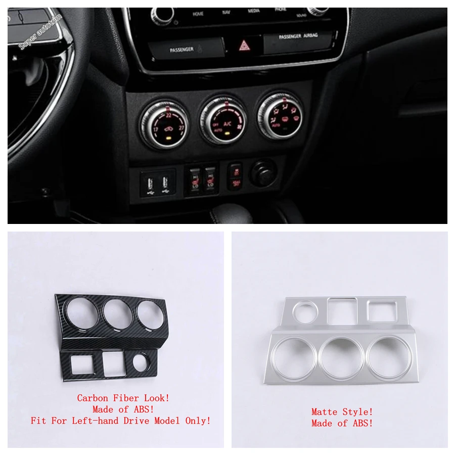 Lapetus Auto Styling Central Control Air Condition Panel Cover Trims 1PCs Fit For Mitsubishi ASX 2020 - 2021 Interior Refit Kit
Lapetus Auto Styling Central Control Air Condition Panel Cover Trims 1PCs Fit For Mitsubishi ASX 2020 - 2021 Interior Refit Kit