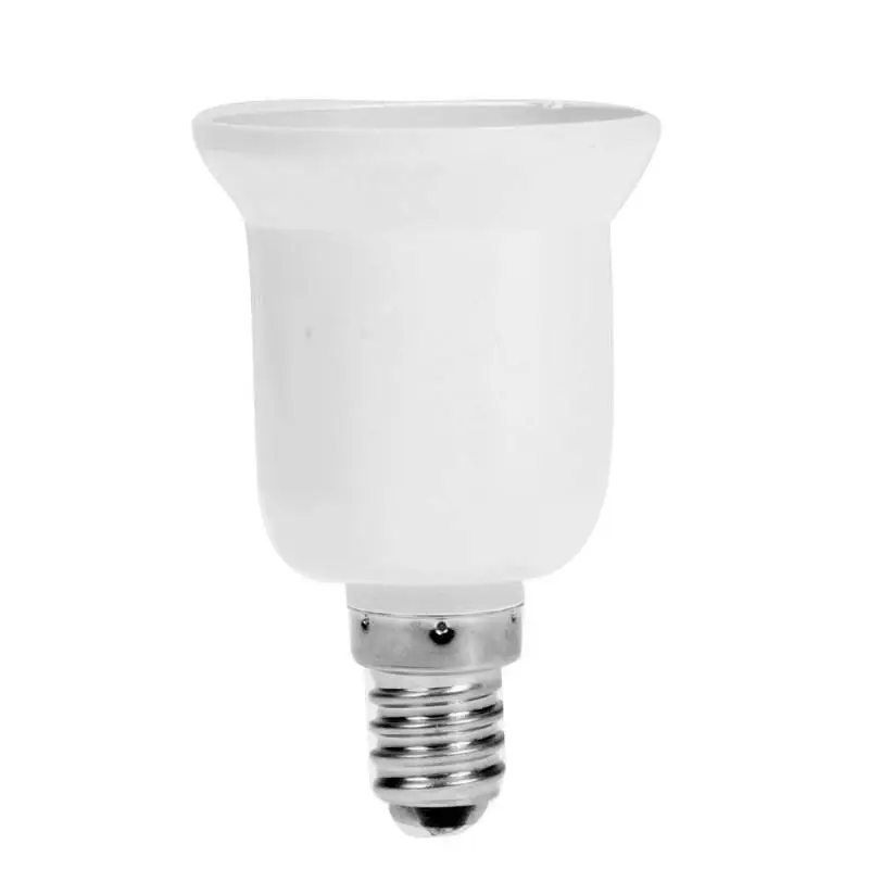 1pcs Converter E14 TO E27 Adapter Conversion Socket High Quality Material Fireproof Socket Adapter Lamp Holder
1pcs Converter E14 TO E27 Adapter Conversion Socket High Quality Material Fireproof Socket Adapter Lamp Holder
