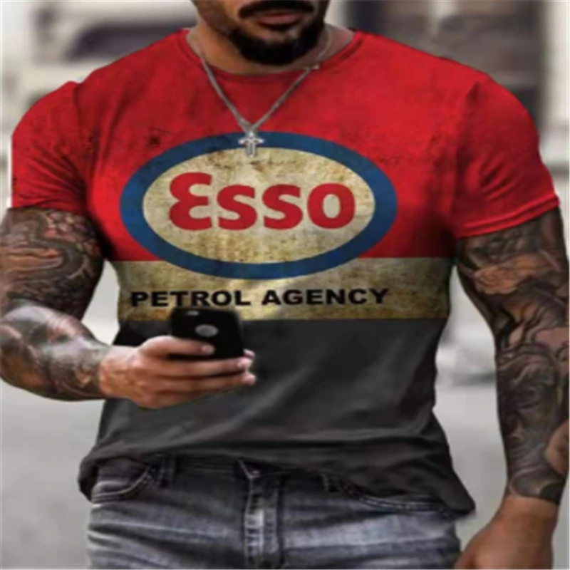 New summer 3D T-shirt men's casual O-neck men's shirt Street men's fashion color matching letter printing short sleeves
New summer 3D T-shirt men's casual O-neck men's shirt Street men's fashion color matching letter printing short sleeves