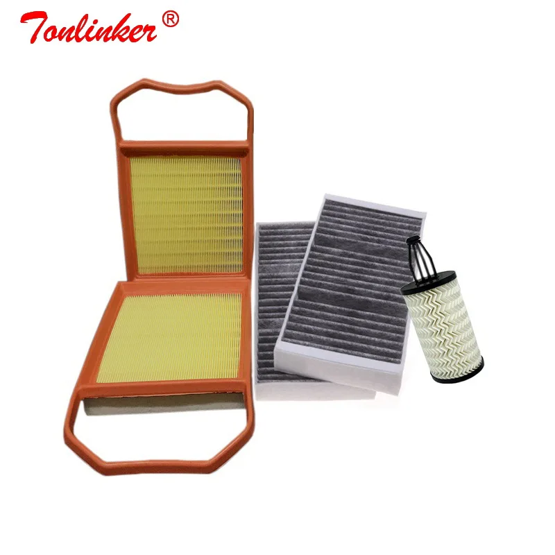 Air Filter+Cabin Filter+Oil Filter 3Pcs For Mercedes GL X166/GLC X253 C253/GLE W166 C292/GLS X166 W166/R-CLASS W251V251 Model
Air Filter+Cabin Filter+Oil Filter 3Pcs For Mercedes GL X166/GLC X253 C253/GLE W166 C292/GLS X166 W166/R-CLASS W251V251 Model