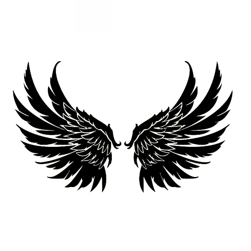 Angel Wings Guardian Decals High Quality Car Decoration Personality Pvc Car Window Waterproof Sticker Black/white, 20cm*12cm
Angel Wings Guardian Decals High Quality Car Decoration Personality Pvc Car Window Waterproof Sticker Black/white, 20cm*12cm