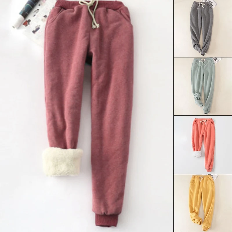Plus Size S-3XL Women's Warm Lined Athletic Sweatpants Joggers Fleece Sport Outwear Pants Support Drop Shipping
Plus Size S-3XL Women's Warm Lined Athletic Sweatpants Joggers Fleece Sport Outwear Pants Support Drop Shipping