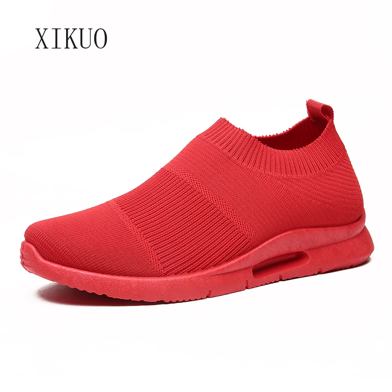 Men Sneakers 2021 Fashion Breathable Mesh Slip-On Men Shoes Summer Men Loafers High Quality Black White Red Male Socks Footwear
Men Sneakers 2021 Fashion Breathable Mesh Slip-On Men Shoes Summer Men Loafers High Quality Black White Red Male Socks Footwear