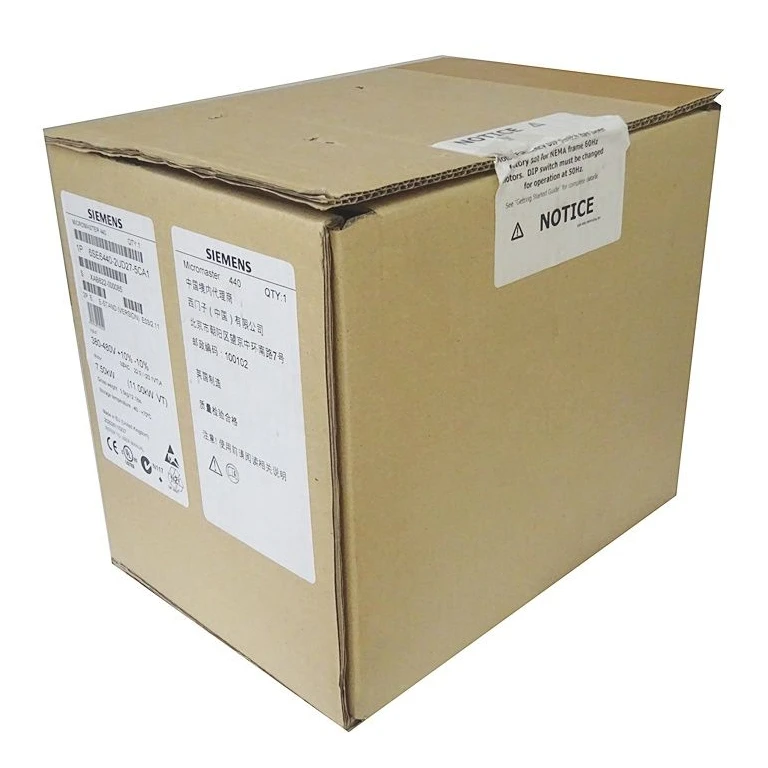 Новый оригинальный Инвертор Siemens MICRO MASTER 440 кВт 6SE6440-2UD27-5CA1 6SE6 440-2UD27-5CA1
Новый оригинальный Инвертор Siemens MICRO MASTER 440 кВт 6SE6440-2UD27-5CA1 6SE6 440-2UD27-5CA1