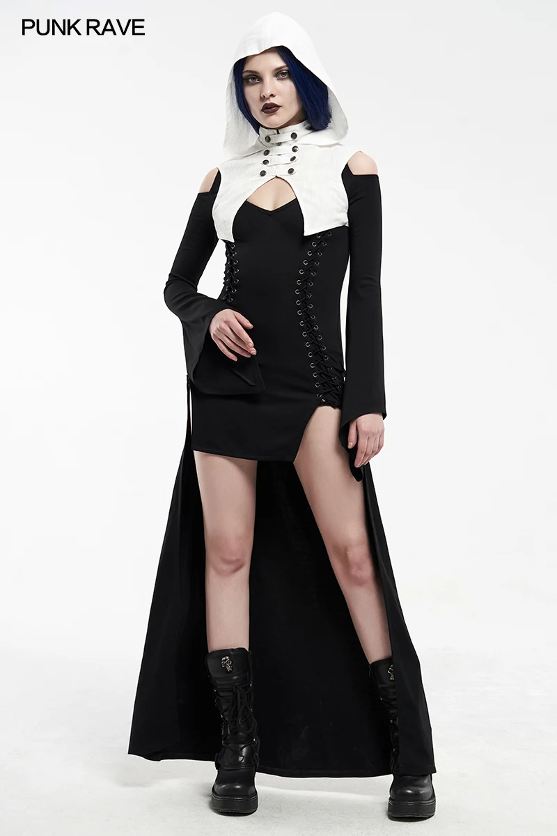 Saint-Girl Gothic Dress Punk Rave WQ-478LQF 
Saint-Girl Gothic Dress Punk Rave WQ-478LQF