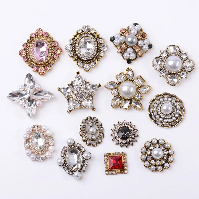 3Pcs Vintage Rhinestone Cabochons for Jewelry Making Handmade DIY Bows Hair Accessories Decoration Alloy Crystal Embellishments
3Pcs Vintage Rhinestone Cabochons for Jewelry Making Handmade DIY Bows Hair Accessories Decoration Alloy Crystal Embellishments