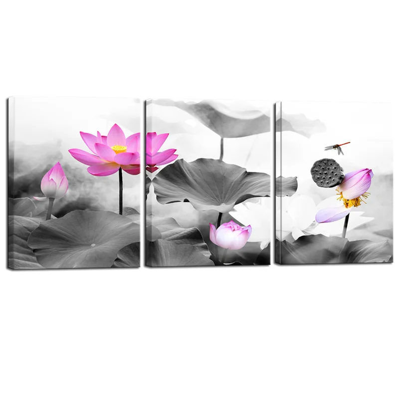 Posters Black and White Flower Print Fresh Wall Art Pink Lotus Pictures Canvas Living Room Decoration Wall Paintings
Posters Black and White Flower Print Fresh Wall Art Pink Lotus Pictures Canvas Living Room Decoration Wall Paintings
