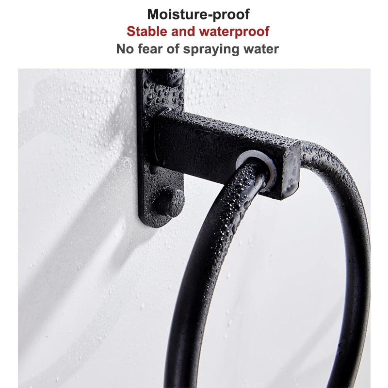 Stainless Steel Wall Mounted Towel Ring Towel Hanger Punch Free Strong Bearing Save Space Holder for Bathroom
Stainless Steel Wall Mounted Towel Ring Towel Hanger Punch Free Strong Bearing Save Space Holder for Bathroom