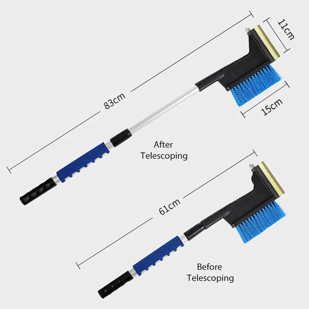 1PC Car Windshield Snow Shoveling Brush Aluminum Alloy Ice Scraper Telescopic Defrost Tool Auto Glass Snow Remover Deicing Tool
1PC Car Windshield Snow Shoveling Brush Aluminum Alloy Ice Scraper Telescopic Defrost Tool Auto Glass Snow Remover Deicing Tool