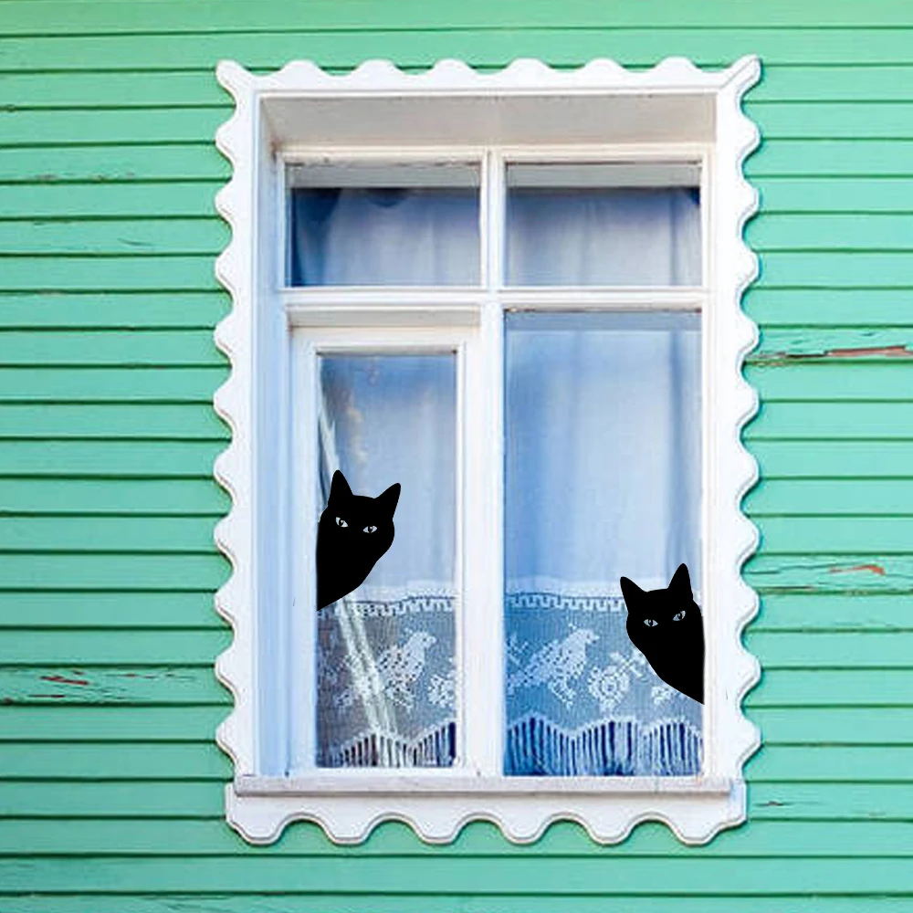 Peeping Animals Black Cat Garden Lawn Fence Decoration Restaurant Wall Window Hanging Sculpture Acrylic Collection Art
Peeping Animals Black Cat Garden Lawn Fence Decoration Restaurant Wall Window Hanging Sculpture Acrylic Collection Art