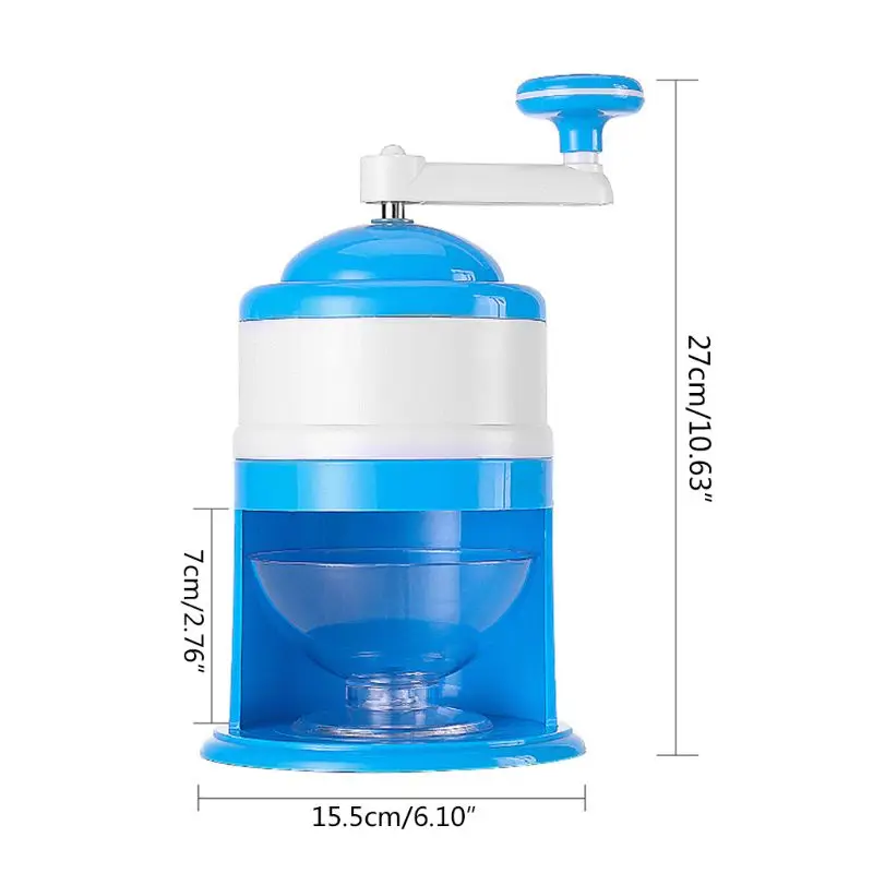 DIY Handle Portable Manual Ice Crusher Ice Slush Maker Home Snow Cone Smoothie Ice Block Making Ice Shaver with Ice Bag
DIY Handle Portable Manual Ice Crusher Ice Slush Maker Home Snow Cone Smoothie Ice Block Making Ice Shaver with Ice Bag