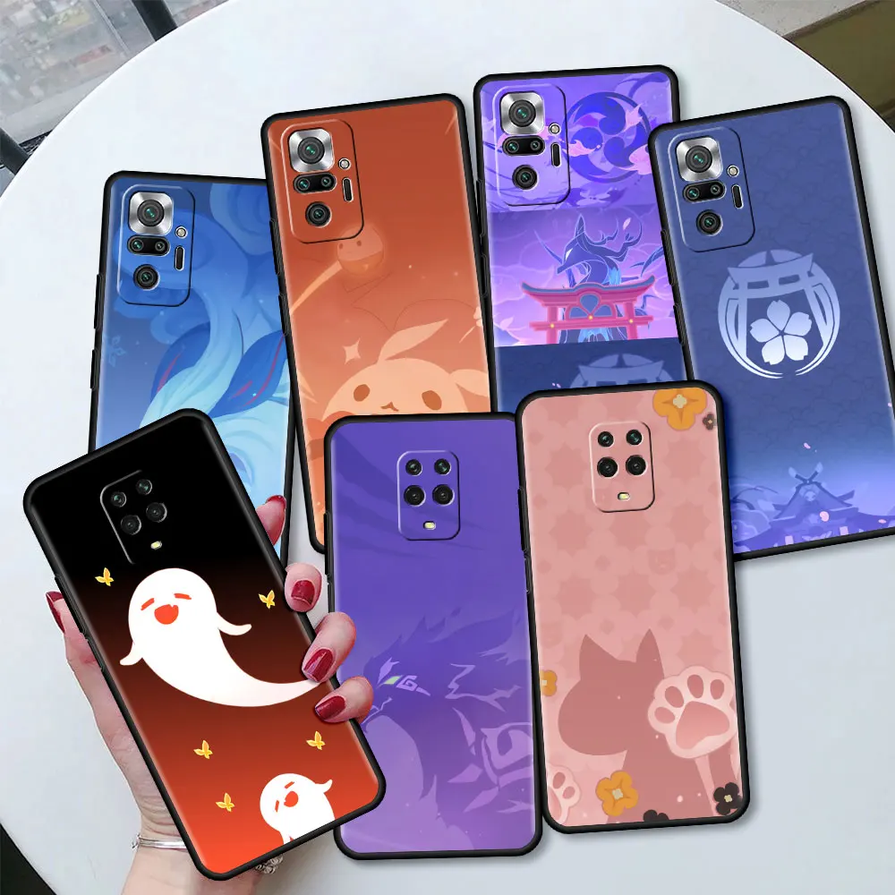 Shockproof Case for Xiaomi Redmi Note 9S 9 8 7 8T 9T 10 9C 9A 7A 6A 8A K40 Pro Soft Phone Funda Cover Game Genshin Impact
Shockproof Case for Xiaomi Redmi Note 9S 9 8 7 8T 9T 10 9C 9A 7A 6A 8A K40 Pro Soft Phone Funda Cover Game Genshin Impact
