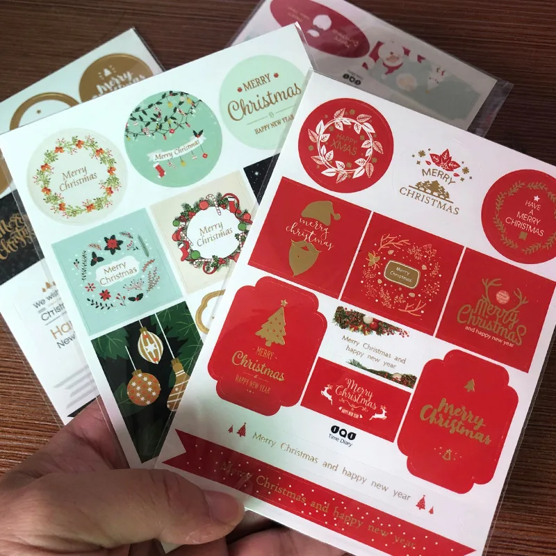 8 Sheets Merry Christmas Handmade Cake Packaging Sealing Label Kraft Wrapping Sticker Baking DIY Gift Stickers Scrapbooking
8 Sheets Merry Christmas Handmade Cake Packaging Sealing Label Kraft Wrapping Sticker Baking DIY Gift Stickers Scrapbooking