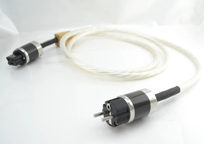 

Сетевой кабель Nordost Odin, европейская версия, шнур питания переменного тока Schuko с вилкой из углеродного волокна 20 А, сетевой кабель C19, HI-FI CD AM