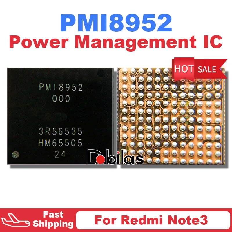 

10Pcs/Lot PMI8952 000 For Redmi Note 3 BGA Power Management Supply Chip Power Supply IC Mobile Phone Integrated Circuits Chipset