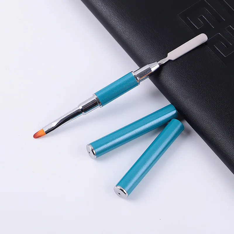 10PCS Wholesale 2 in 1 UV Nail Gel Brush Dual-ended Slice Shape Brush Tool For Acrylic UV Nail Tips Extension
10PCS Wholesale 2 in 1 UV Nail Gel Brush Dual-ended Slice Shape Brush Tool For Acrylic UV Nail Tips Extension