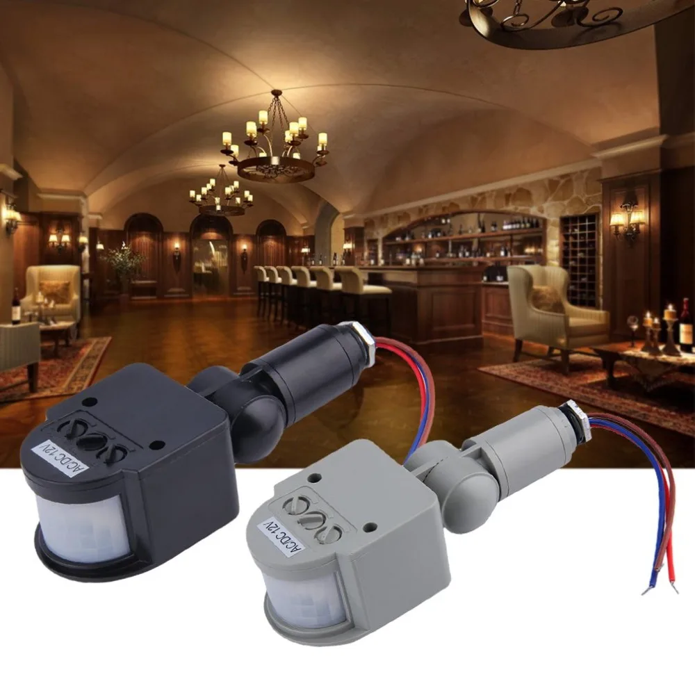 Infrared PIR Motion Sensor Switch Motion Sensor Light Switch with LED Light Automatic Outdoor AC 220V DC 12V Infrared Detector
Infrared PIR Motion Sensor Switch Motion Sensor Light Switch with LED Light Automatic Outdoor AC 220V DC 12V Infrared Detector