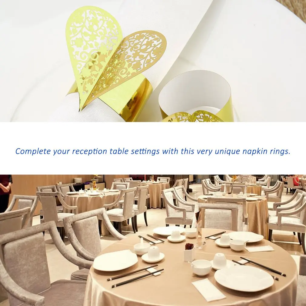 50pcs/lot Hollow Butterfly Heart Swan Napkin Buckles Paper Napkin Rings for Wedding Party Banquet Decoration Hot
50pcs/lot Hollow Butterfly Heart Swan Napkin Buckles Paper Napkin Rings for Wedding Party Banquet Decoration Hot