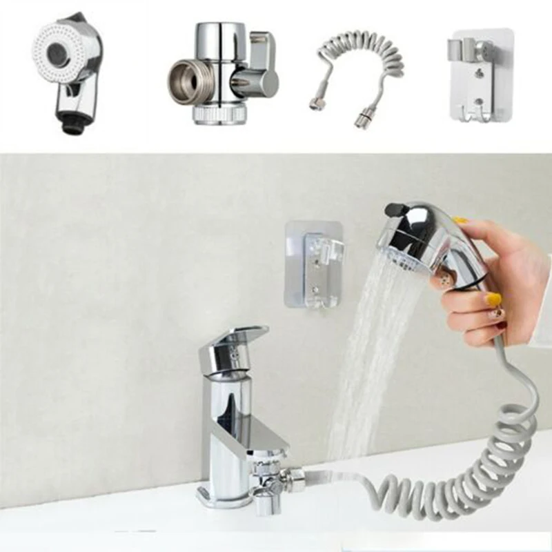 1 Set Bathroom Faucet Diverter Sprinkler+Base+Hose+Valve Set For Hand Basin Sink Nozzle Anti-splash Water Filter Adapter
1 Set Bathroom Faucet Diverter Sprinkler+Base+Hose+Valve Set For Hand Basin Sink Nozzle Anti-splash Water Filter Adapter